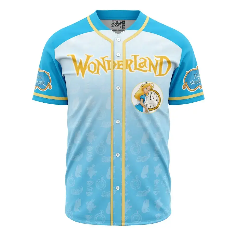 Alice In Wonderland V1 Baseball Jersey Image