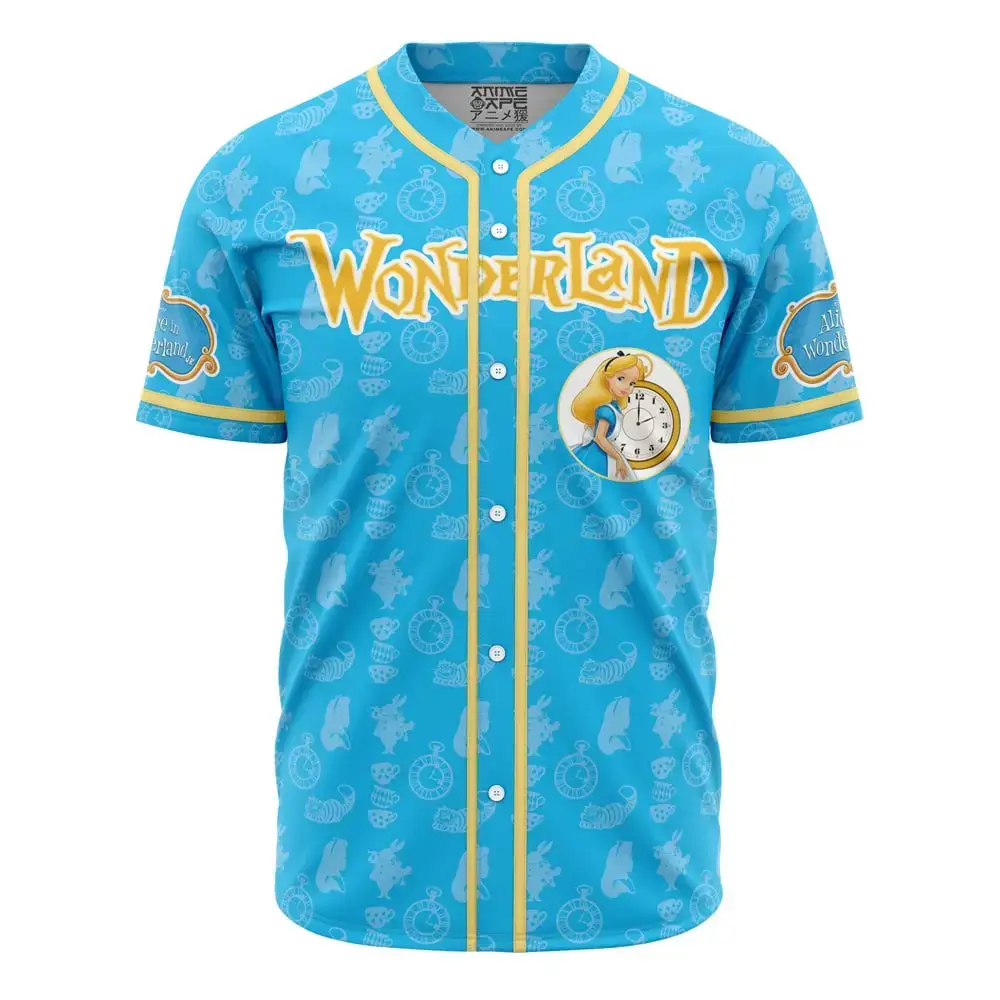 Alice In Wonderland V2 Baseball Jersey Image