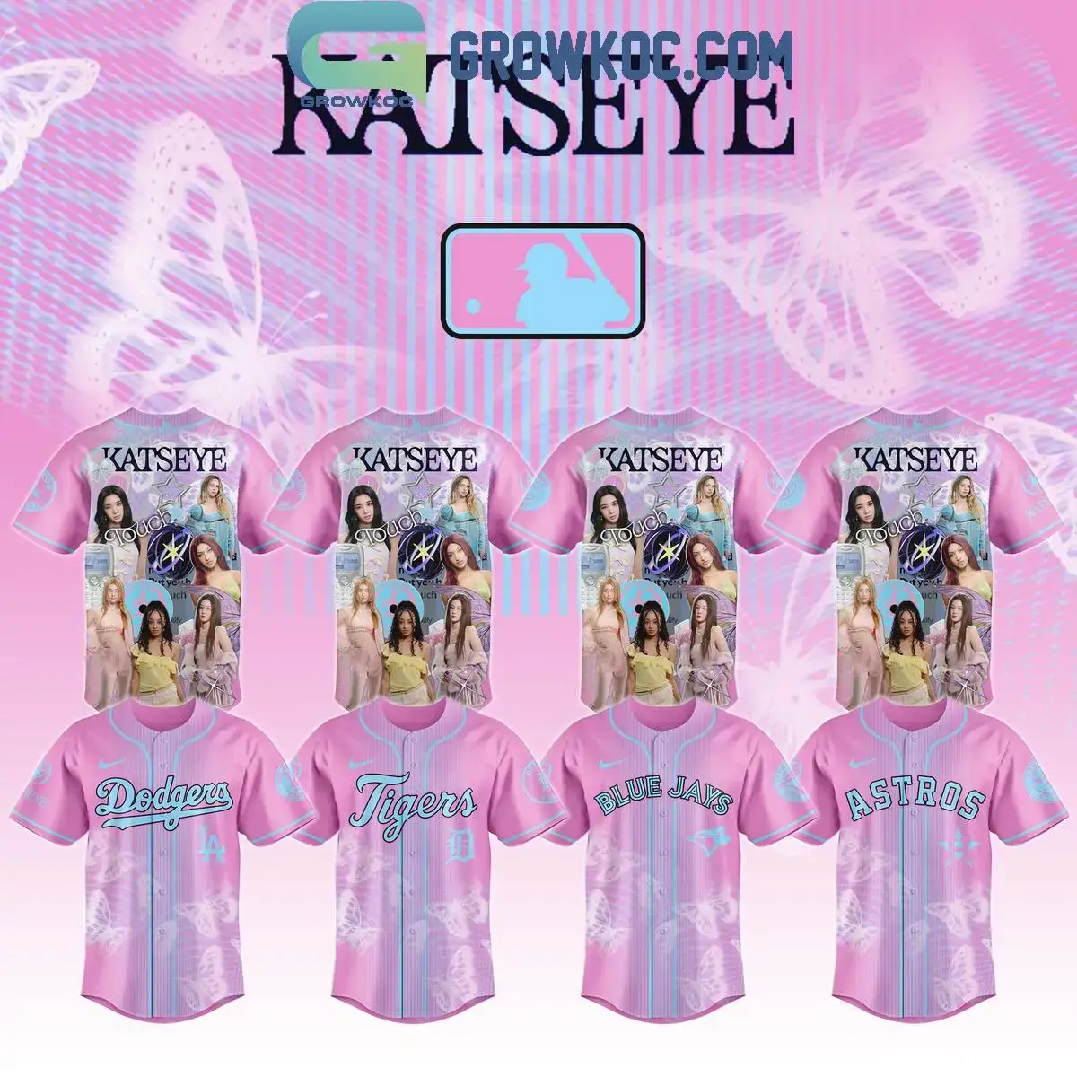 All Team MLB x Katseye 2025 Jersey Image