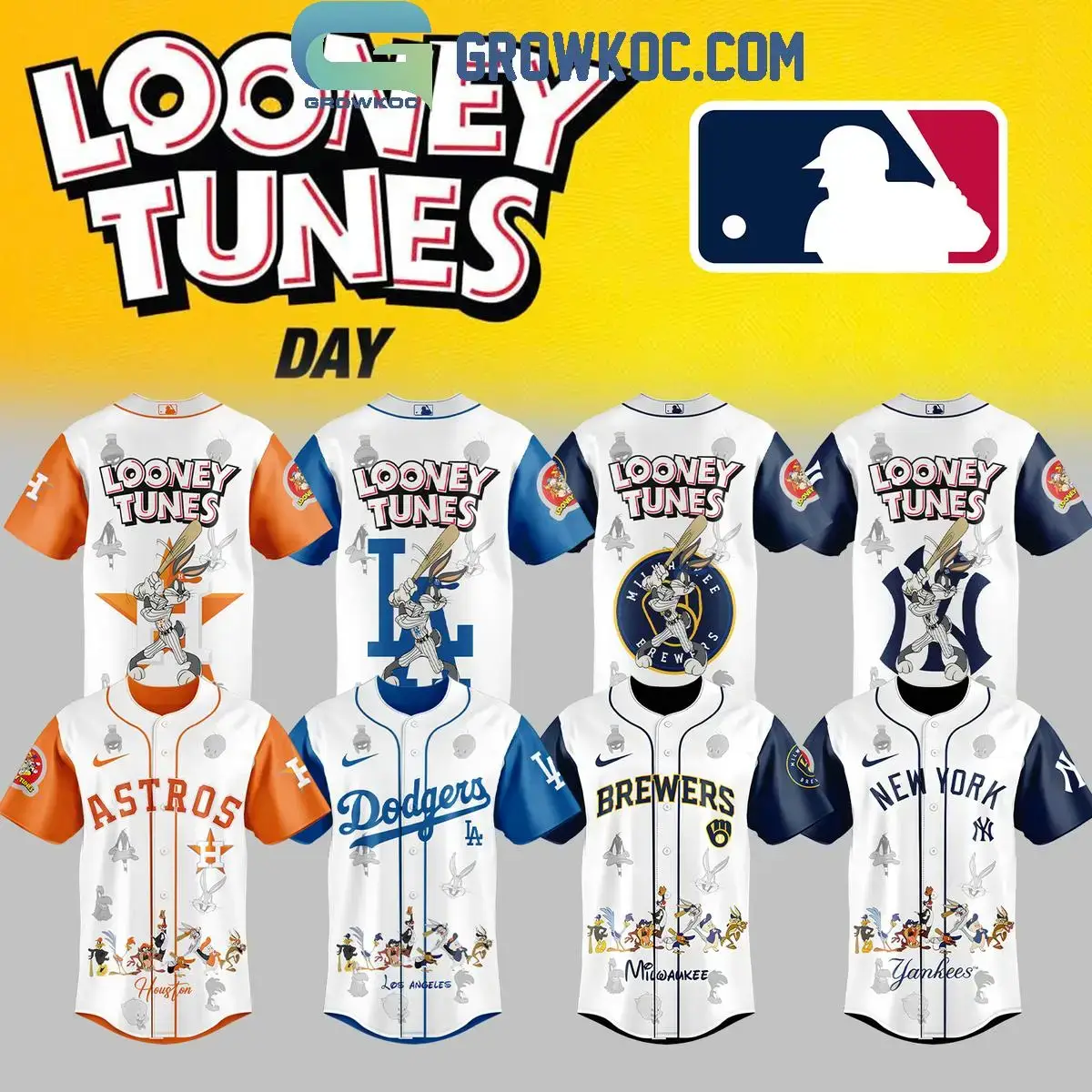 All Team MLB x Looney Tunes Day 2025 Jersey Image