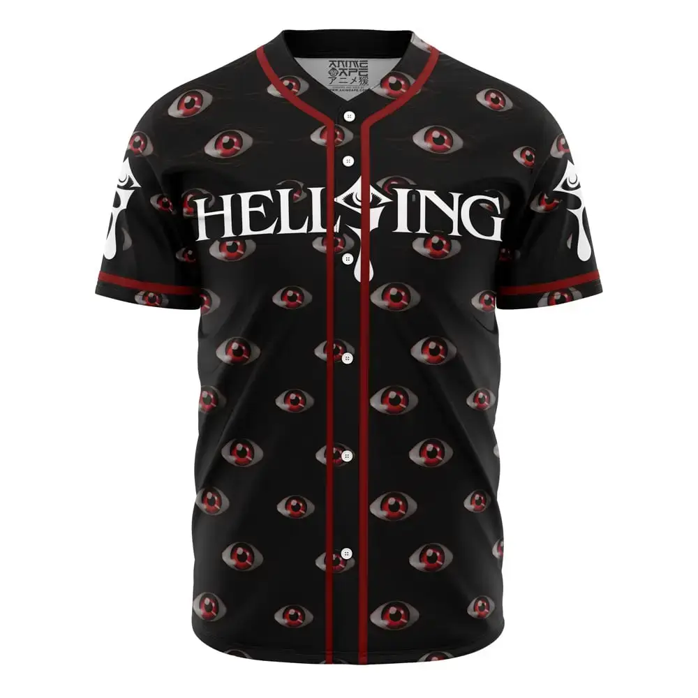 Alucard Eyes V1 Hellsing Baseball Jersey Image