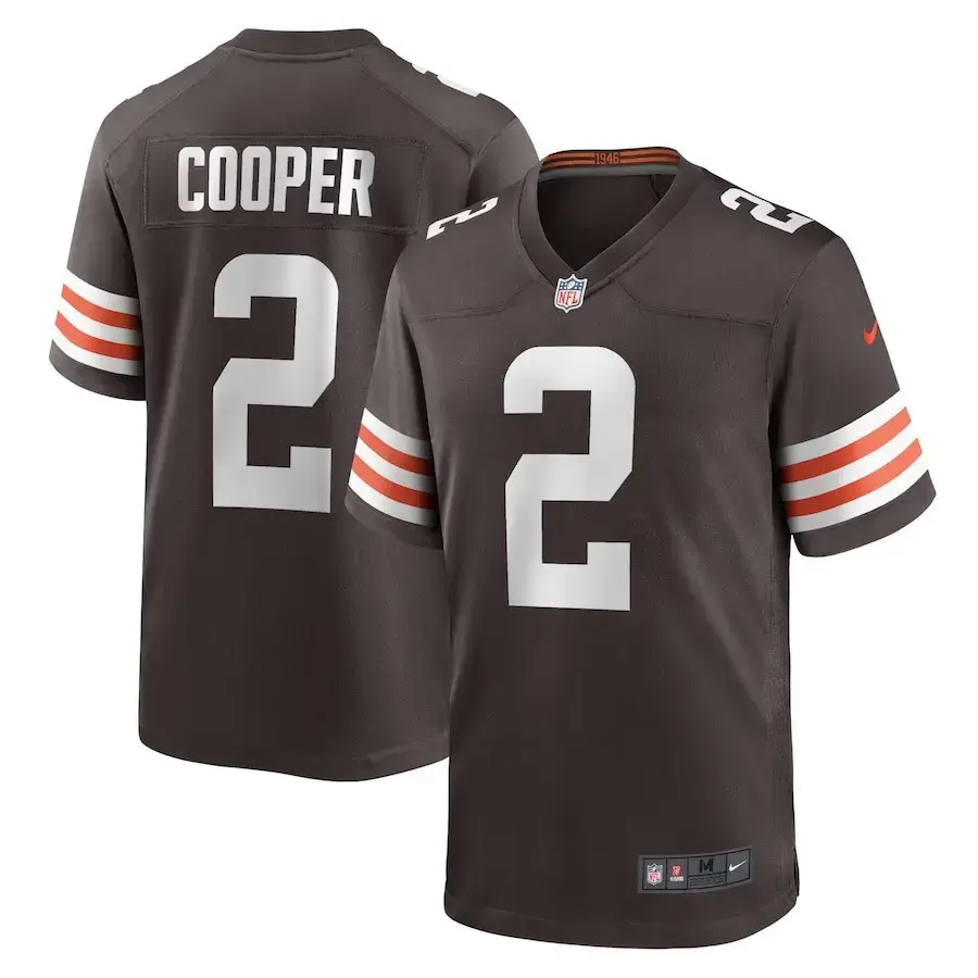 Amari Cooper Cleveland Browns Jersey Uniforms Player Jersey Merch Best Gifts For Fans Image