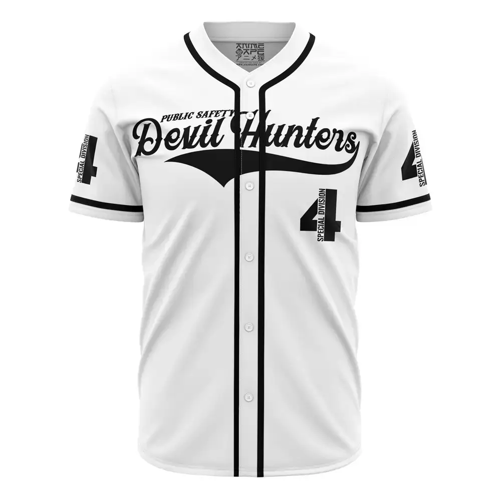 Anime-Inspired Devil Hunters Baseball Jersey – Stylish & Unique Fan Apparel Image