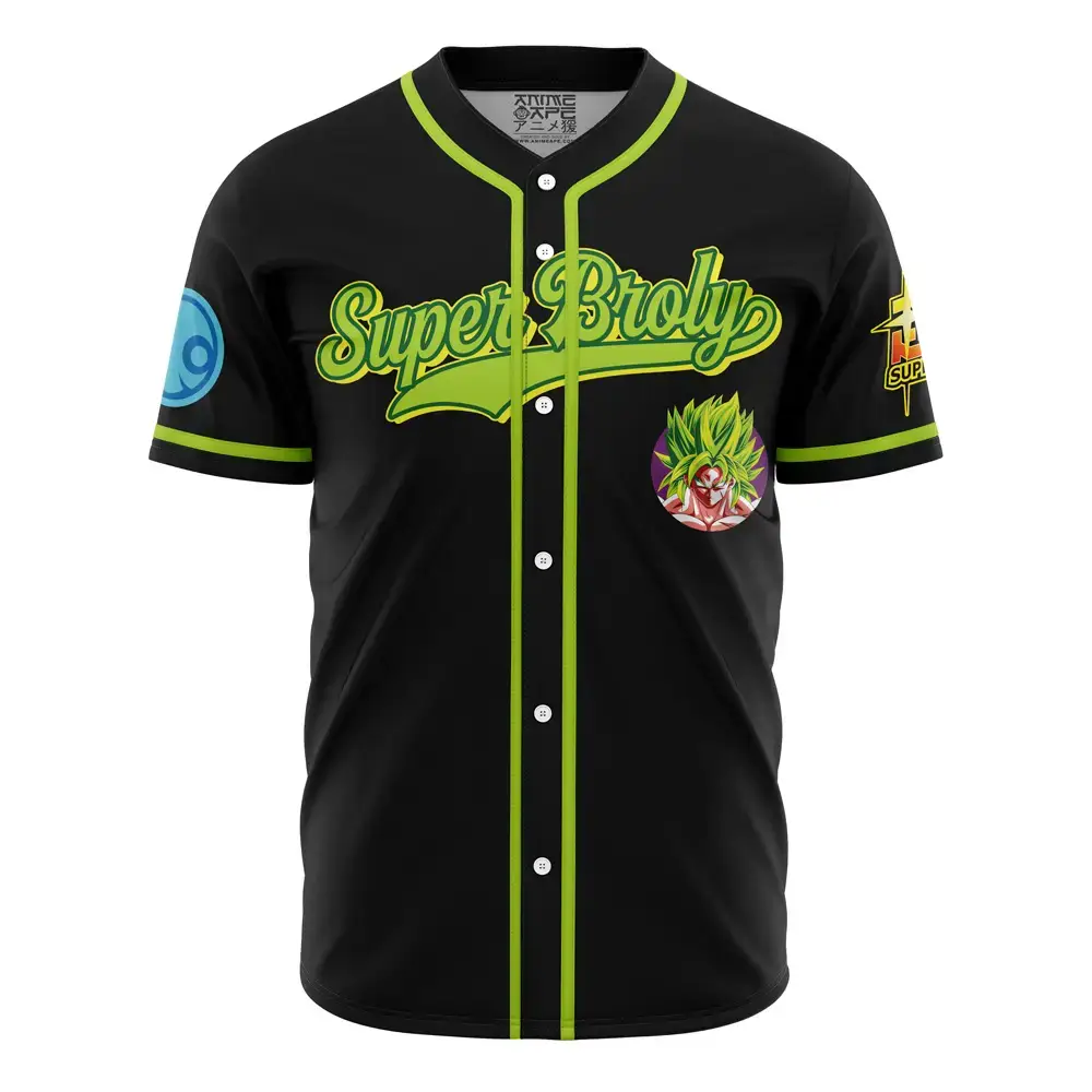 Anime-Inspired Super Broly Baseball Jersey – Premium Quality, Unique Design, Perfect For Fans! Image