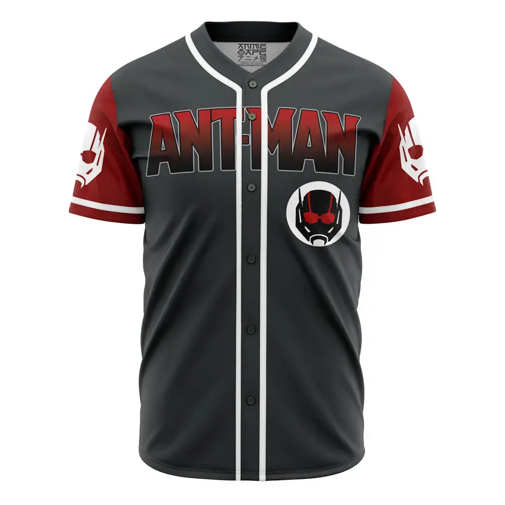 Ant-Man Baseball Jersey - Stylish Marvel Superhero Apparel For Fans Image