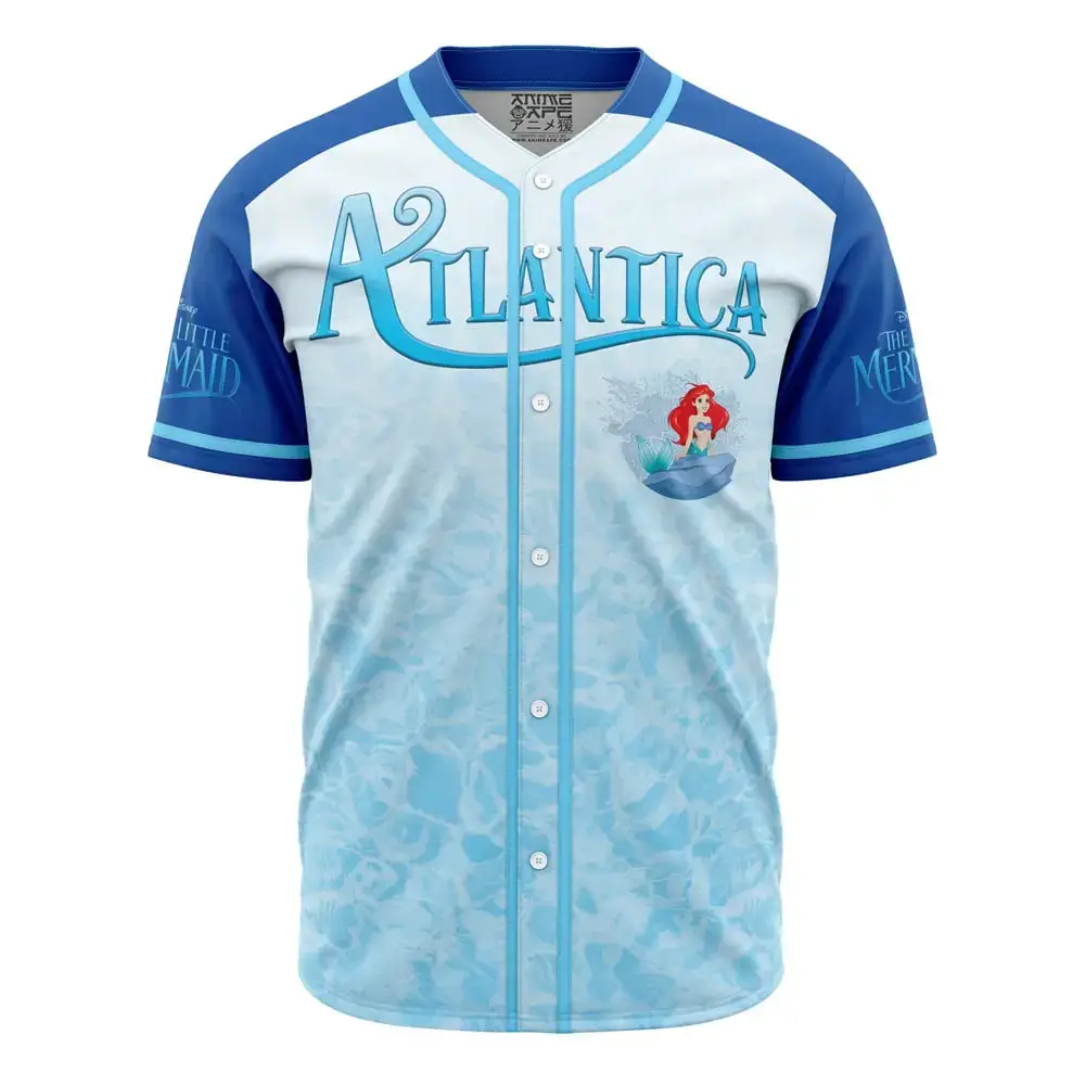Ariel The Little Mermaid V1 Baseball Jersey Image