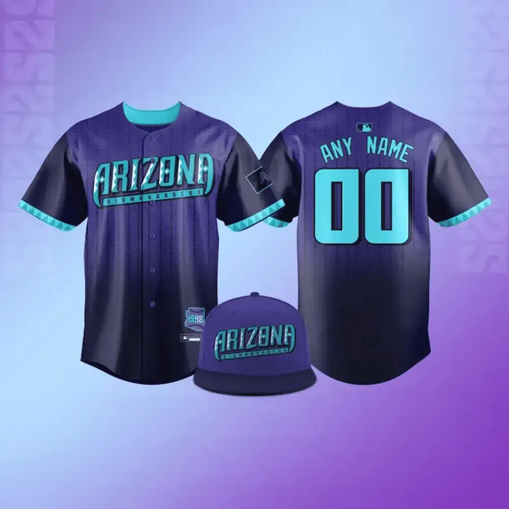 Arizona Diamondbacks City Connect 2025 Jersey Arizona Diamondbacks Merch Father's Day Gifts Image