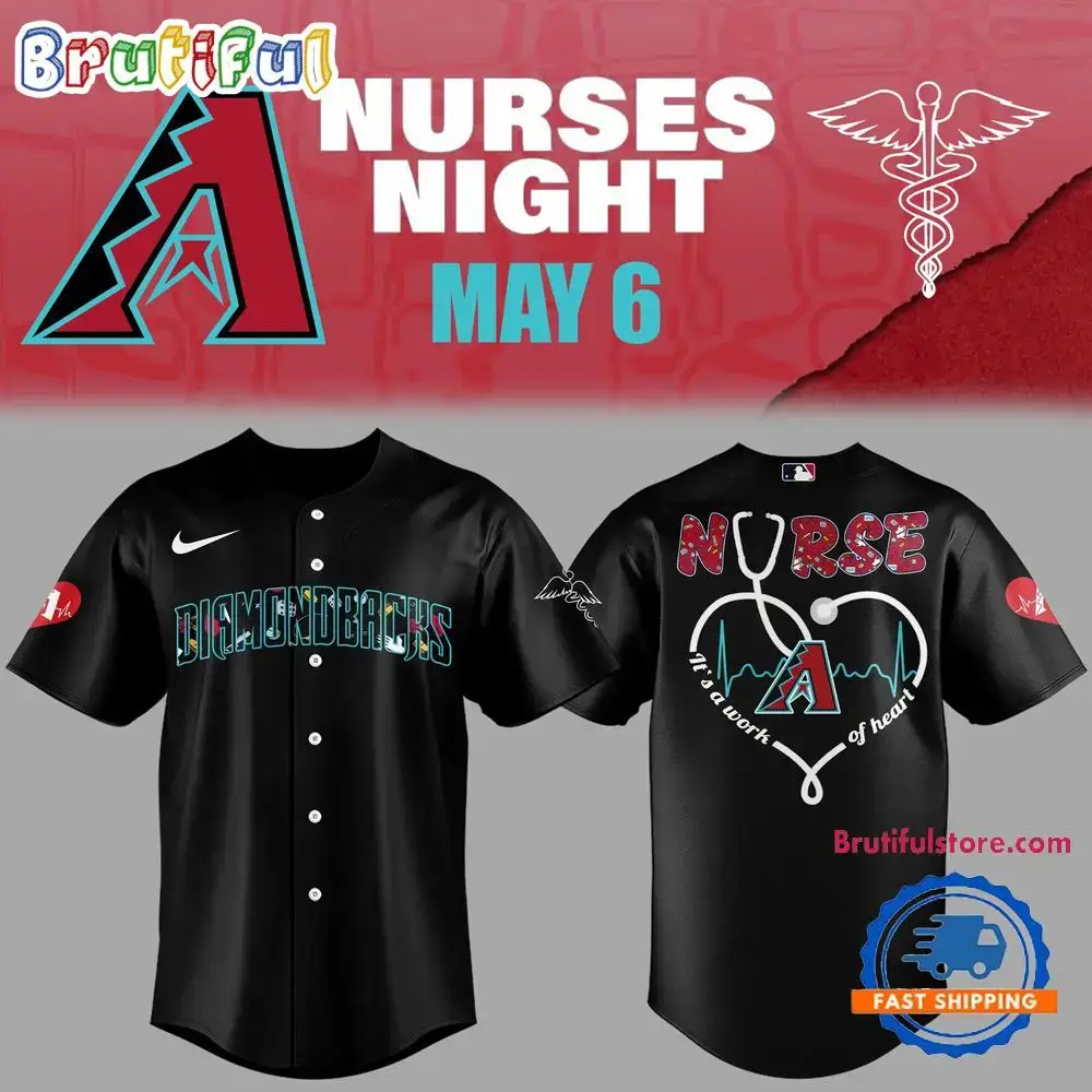 Arizona Diamondbacks NURSES NIGHT 2025 Jersey Shirt Image