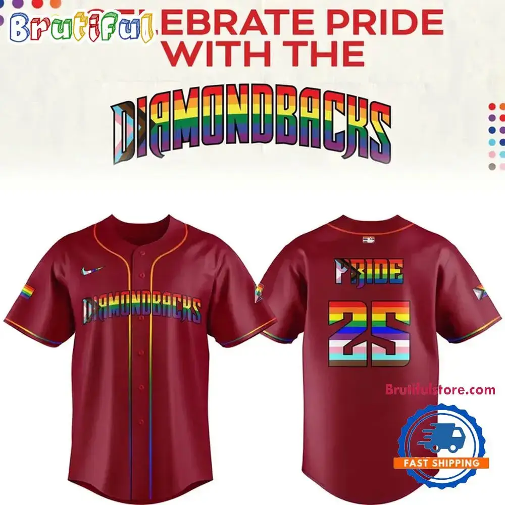 Arizona Diamondbacks Pride Night Limited Edition Jersey Shirt Image