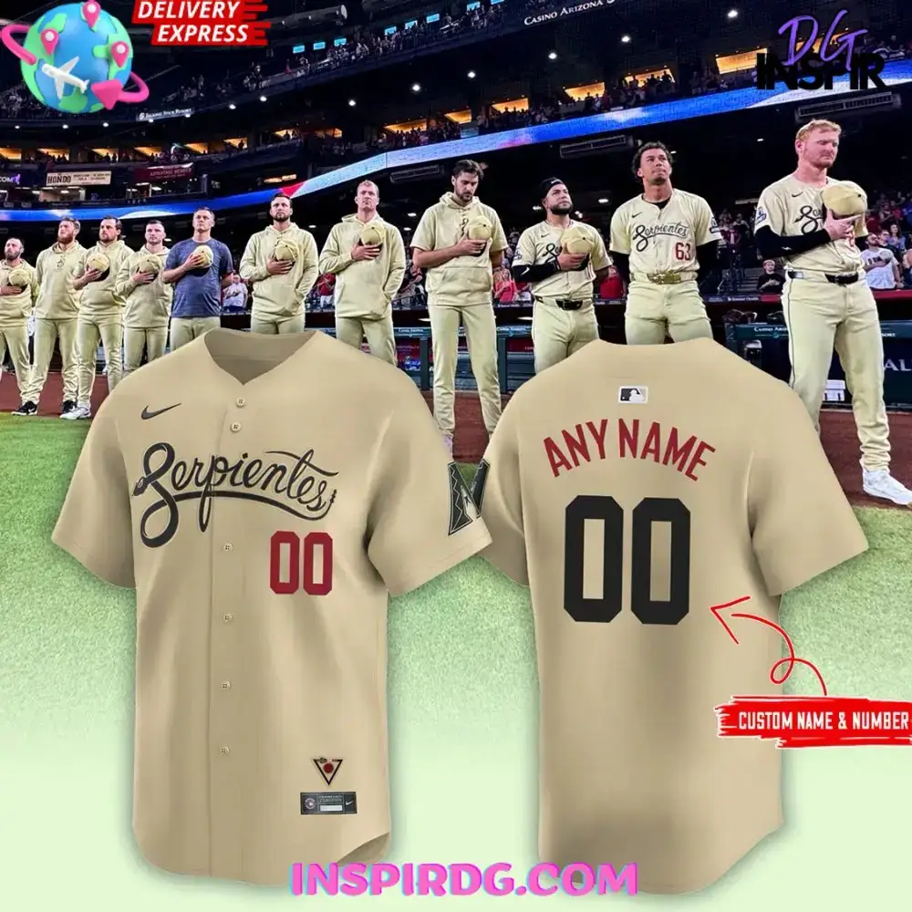 Arizona Diamondbacks Sand City Connect 2024 Baseball Jersey Image