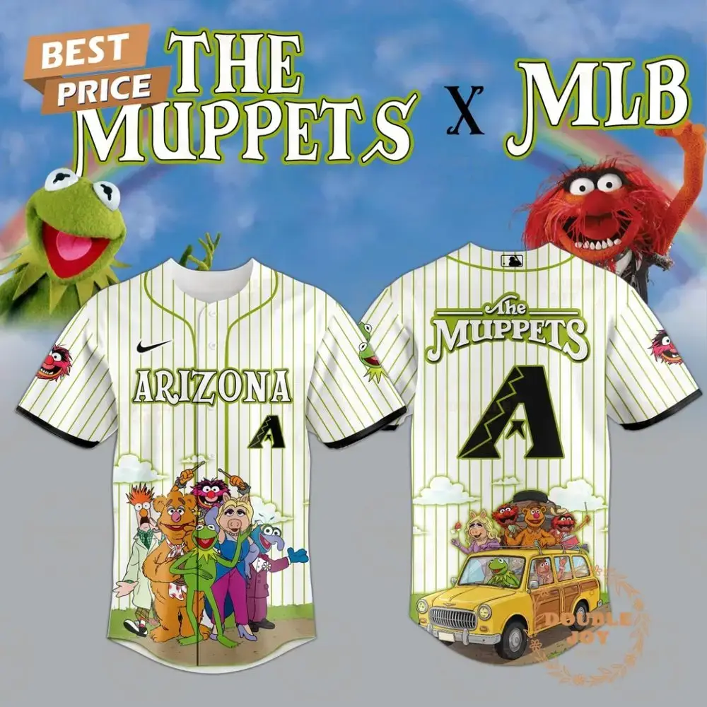 Arizona Diamondbacks The Muppets 2025 Limited Edition Baseball Jersey Image