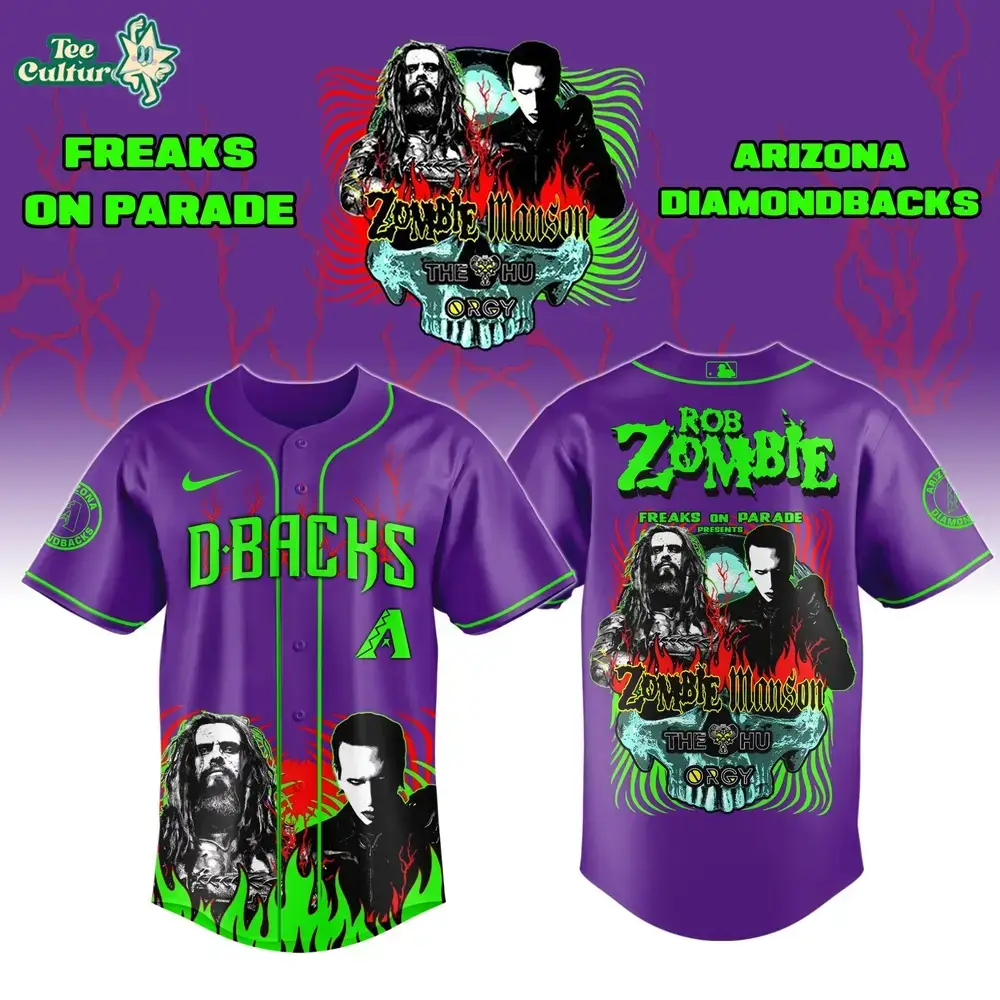 Arizona Diamondbacks x Freaks On Parade Tour 2026 Colab Jersey Limited Edition Image