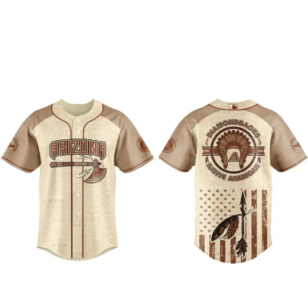 Arizona Diamondbacks x Native American Heritage 2026 Baseball Jersey Image