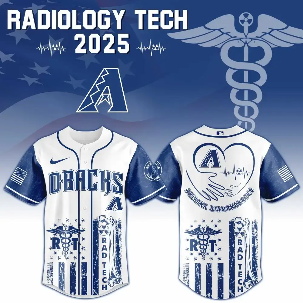 Arizona Diamondbacks X Radiology Tech Night Exclusive Design Jersey Image