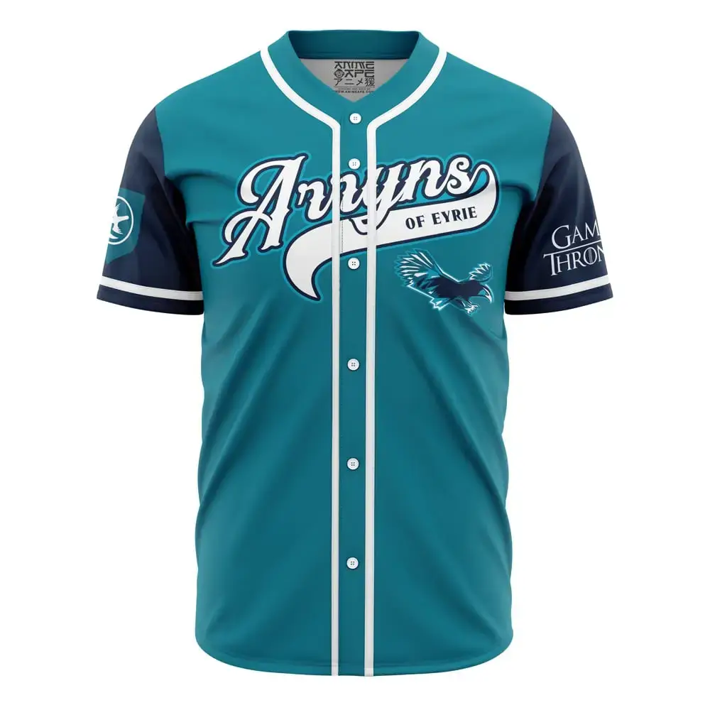 Arryns Of Eyrie Game Of Thrones Baseball Jersey Image