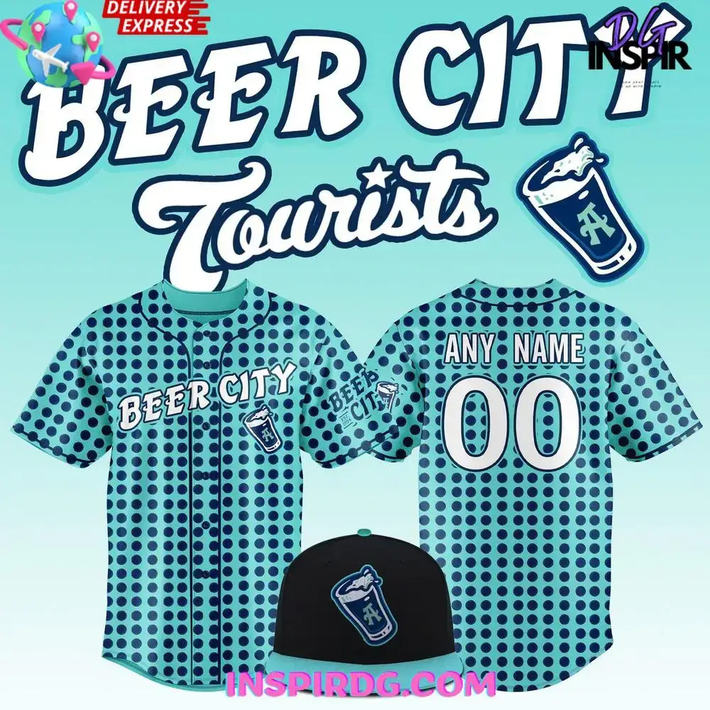 Asheville Tourists 2025 Beer City Limited Baseball Jersey Image