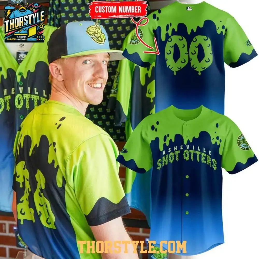 Asheville Tourists X Asheville Snot Otters 2026 Night Baseball Jersey Image