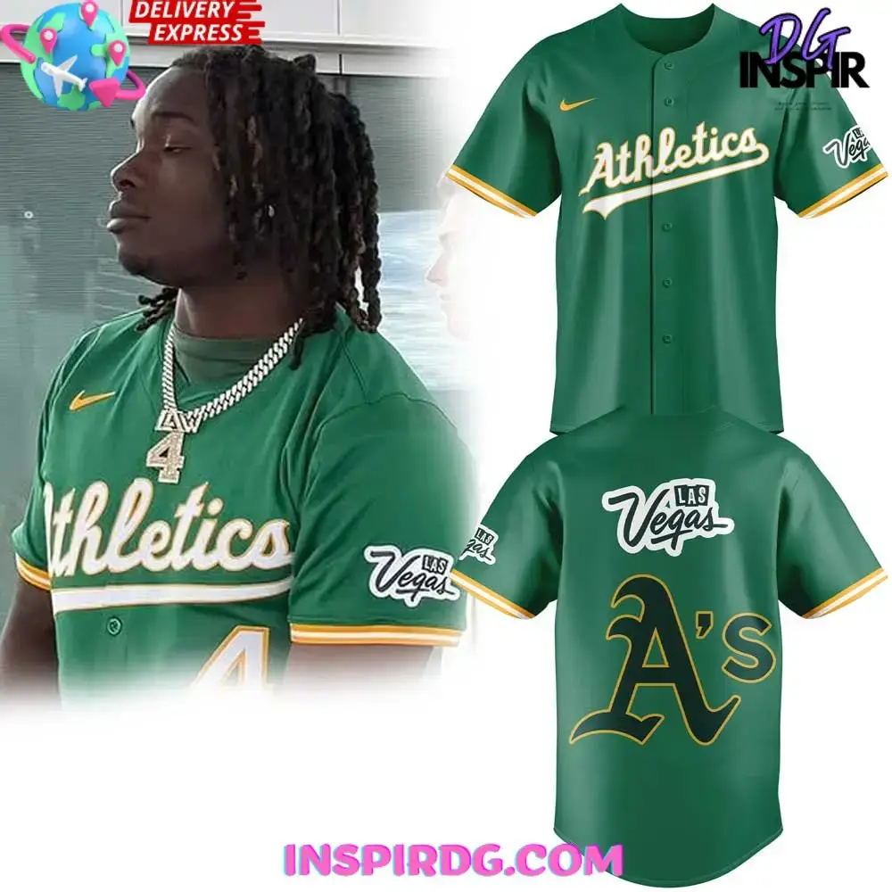 Athletics Las Vegas Special Baseball Jersey Image