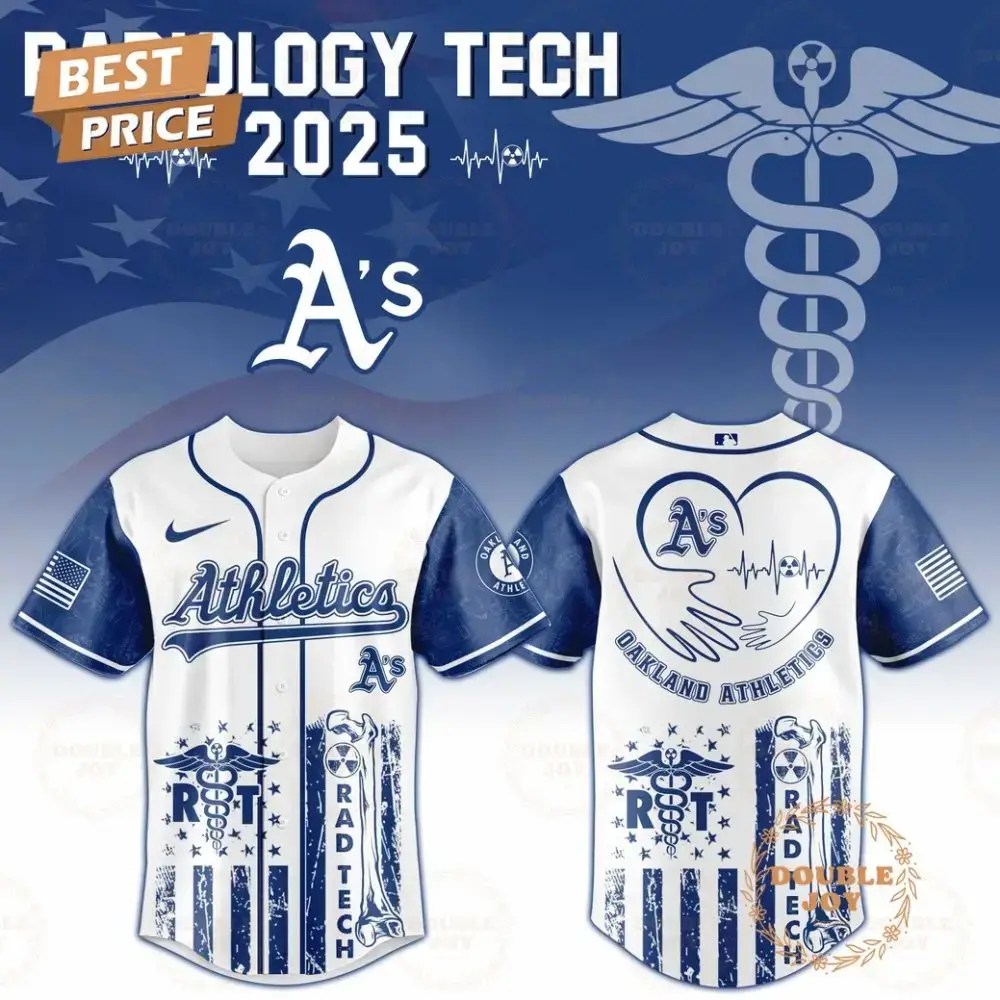 Athletics Radiology Tech Night 2025 Limited Edition Baseball Jersey Image