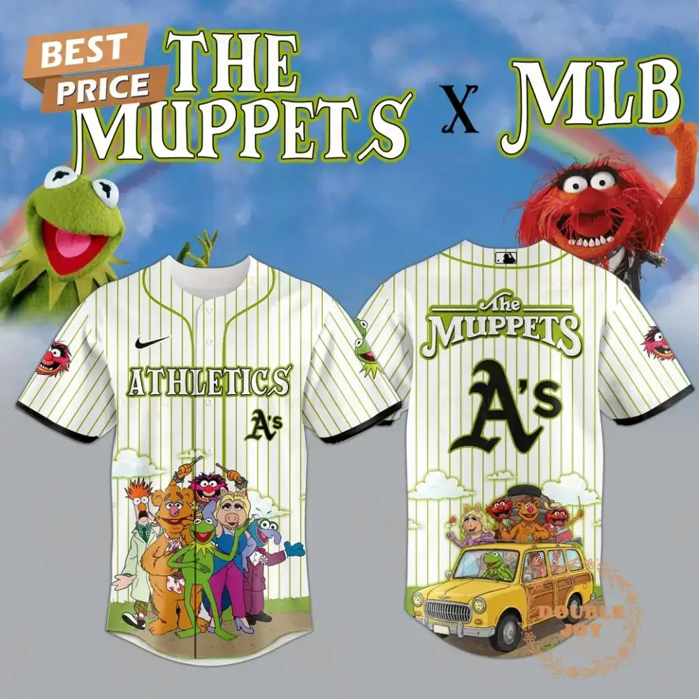 Athletics The Muppets 2025 Limited Edition Baseball Jersey Image