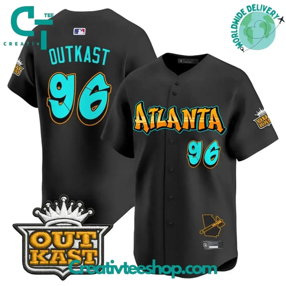 Atlanta Braves 'Graffiti A-Town Edition Special' Baseball Jersey Image