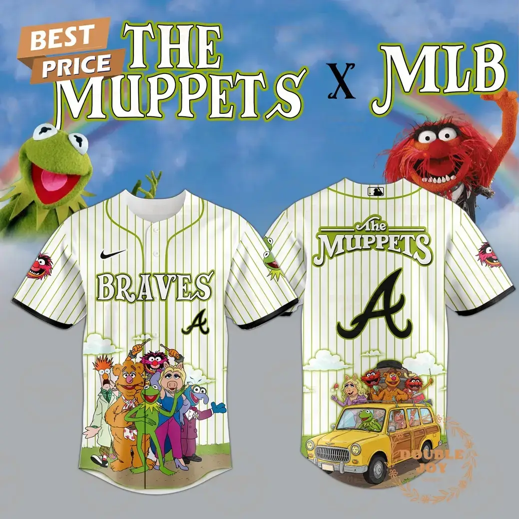 Atlanta Braves The Muppets 2025 Limited Edition Baseball Jersey Image