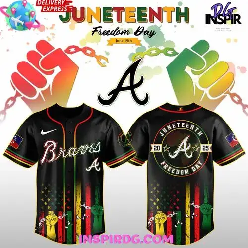 Atlanta Braves X Juneteenth Day 2025 Special Jersey Image