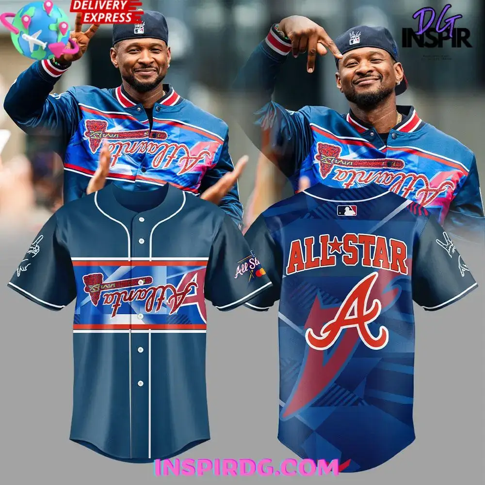 Atlanta Braves X Usher 2025 All-Star Jersey Image