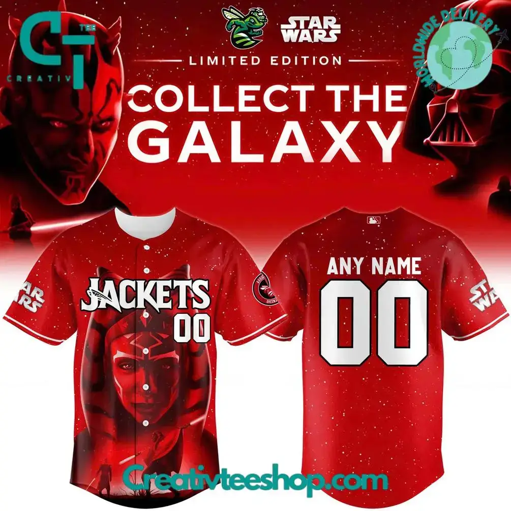 Augusta Greenjackets X Star Wars Baseball Jersey 2025 Image