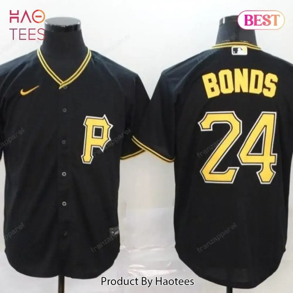 Authentic Black Baseball Jersey - Classic '24' Design - Premium Quality Team Apparel Image