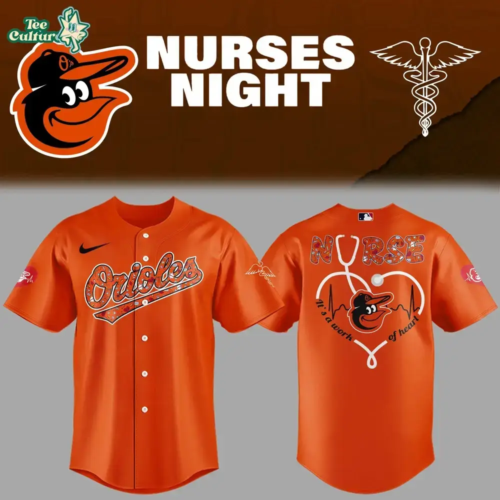 Baltimore Orioles 2026 MLB Nurses Night Tribute Jersey Image