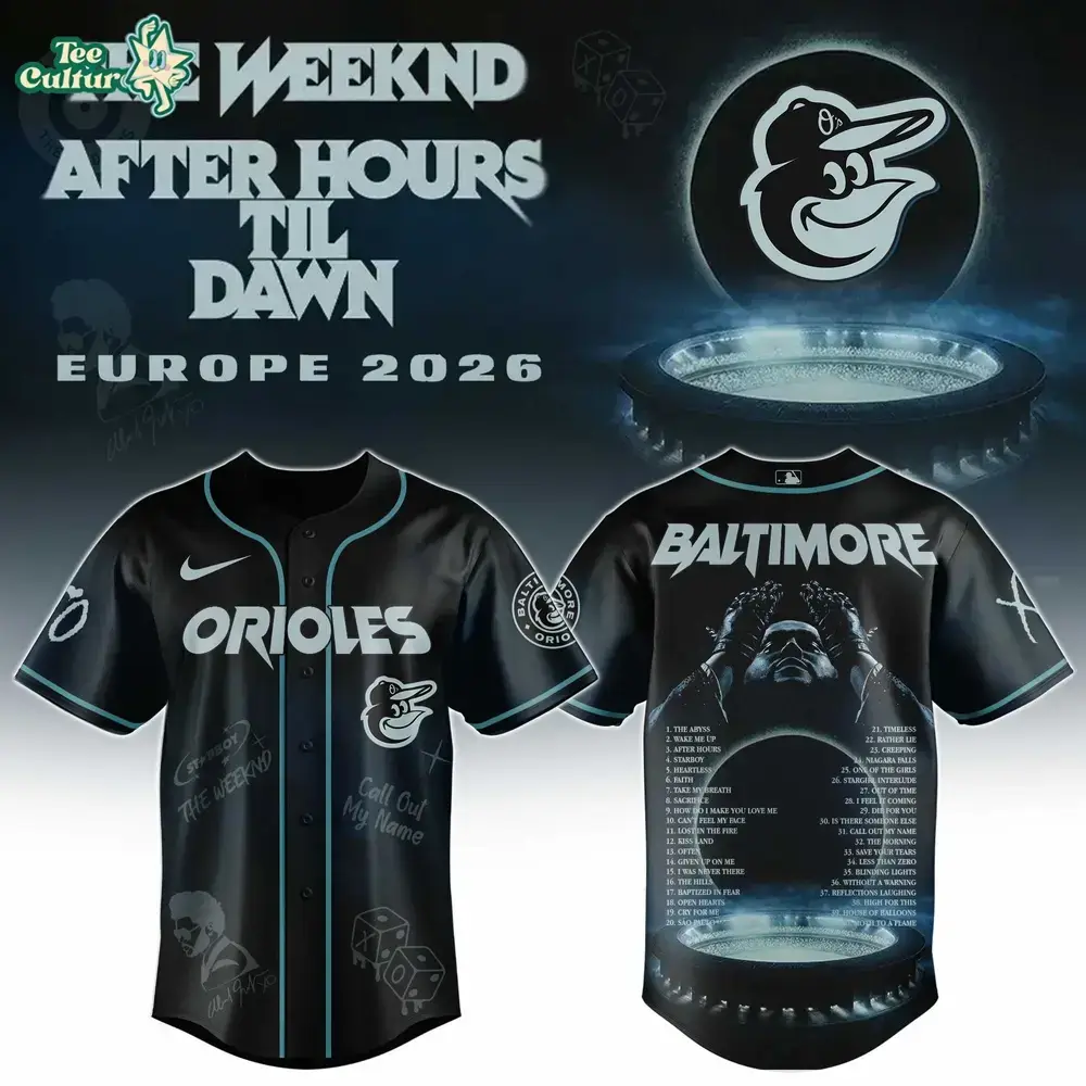 Baltimore Orioles 2026 Weekend Special Edition Limited Jersey Image