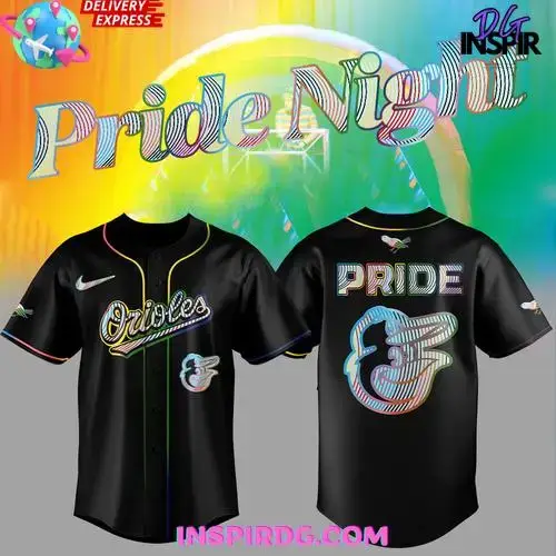 Baltimore Orioles Lgbtq Pride Night 2025 Baseball Jersey Image