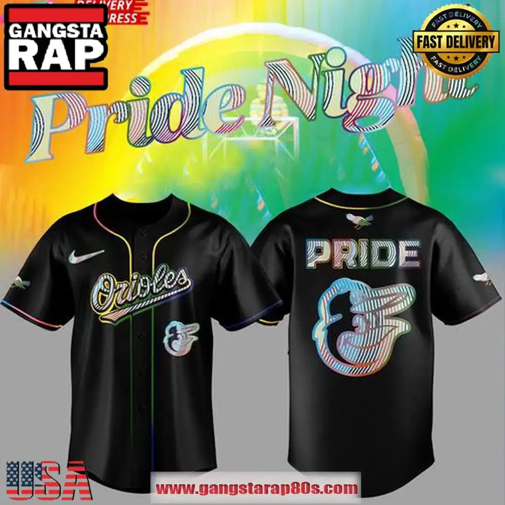 Baltimore Orioles LGBTQ Pride Night 2025 Baseball Jersey Shirt Image