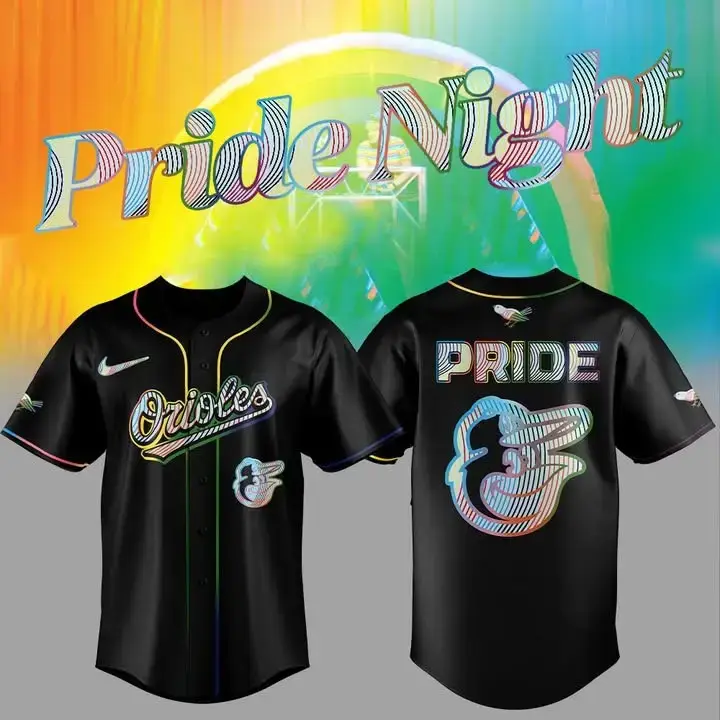 Baltimore Orioles LGBTQ Pride Night 2025 Jersey Best Gift For Fans Image