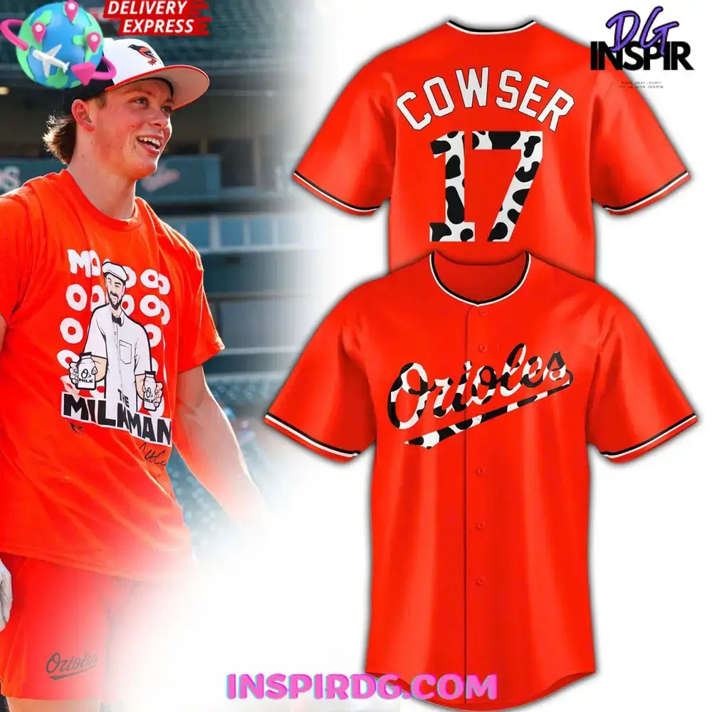 Baltimore Orioles Milkman 2024 Baseball Jersey Image