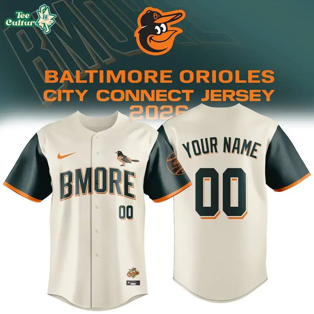 Baltimore Orioles New City Connect Jersey Image