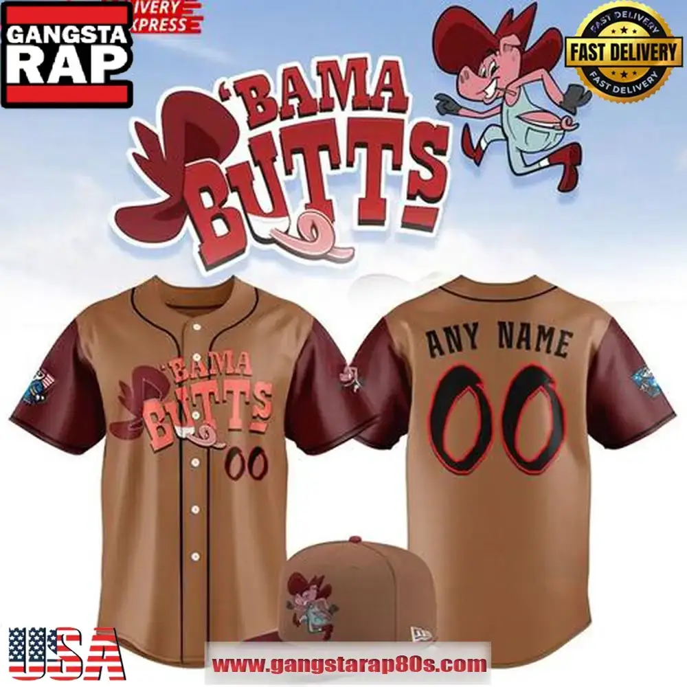 Bama Butts 2025 Limited Edition Custom Baseball Jersey Shirt Image