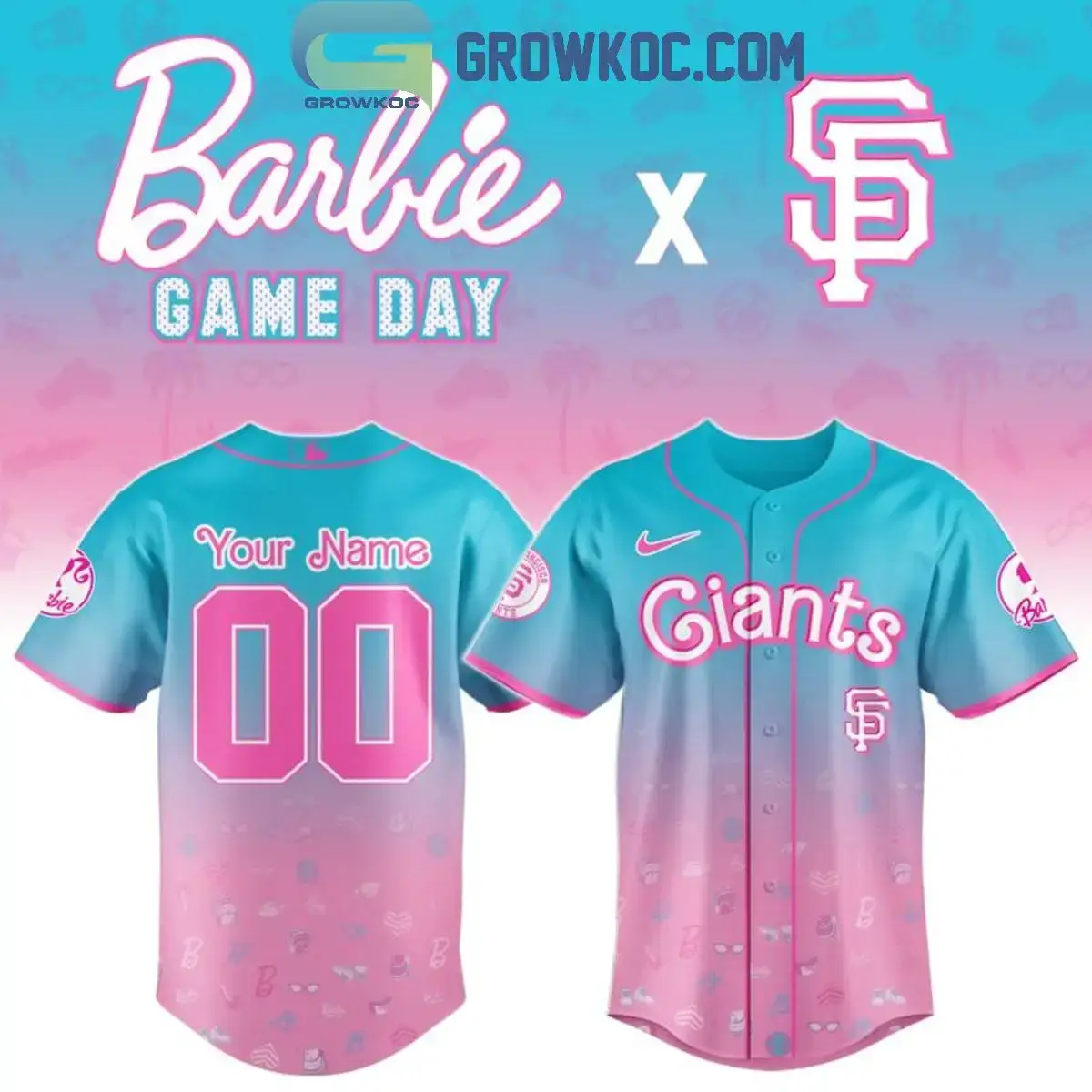 Barbie Game Day x San Francisco Giants Jersey Image