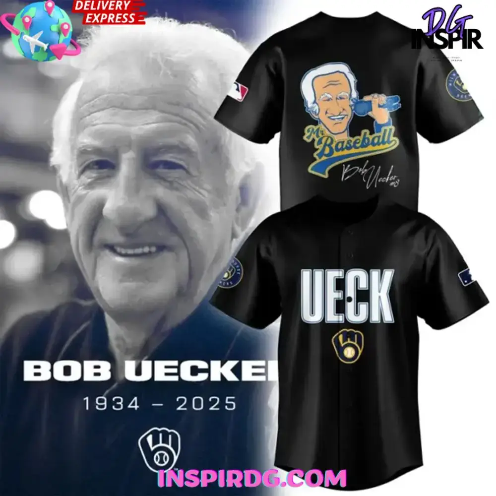 Baseball Hall Of Famer Bob Uecker Special Baseball Jersey Image