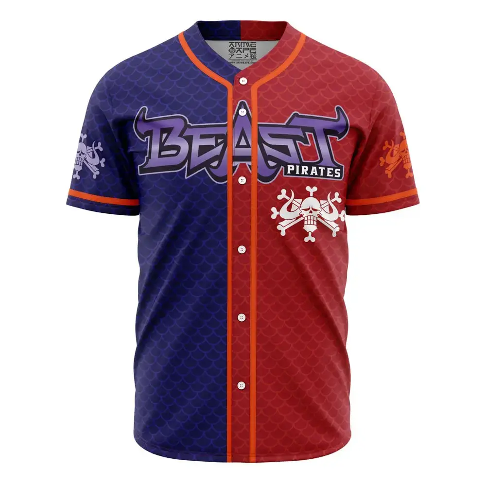 Beast Pirates Kaidou One Piece Baseball Jersey Image