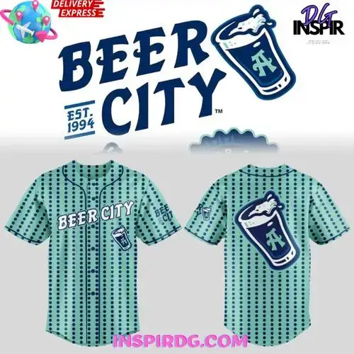 Beer City Tourists 2025 Baseball Limited Edition Jersey Image