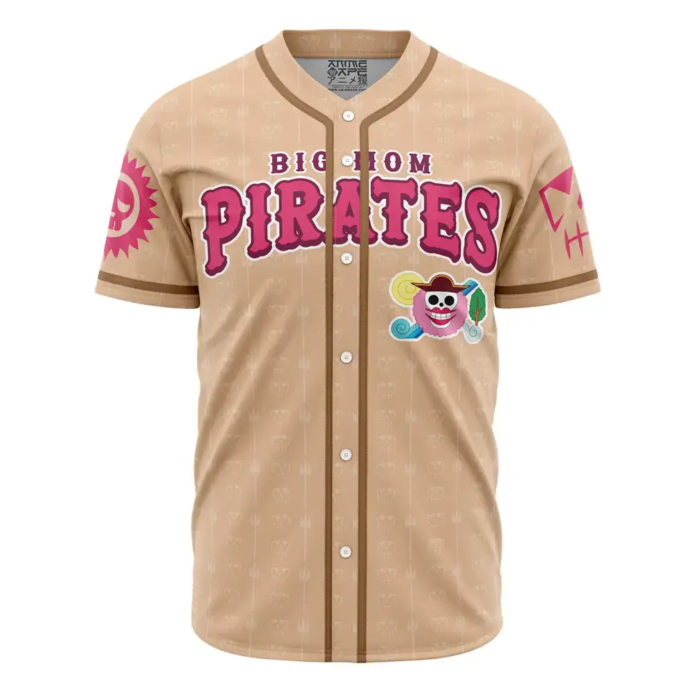 Big Mom Pirates Anime Baseball Jersey – Unique Cosplay Apparel For Fans Image
