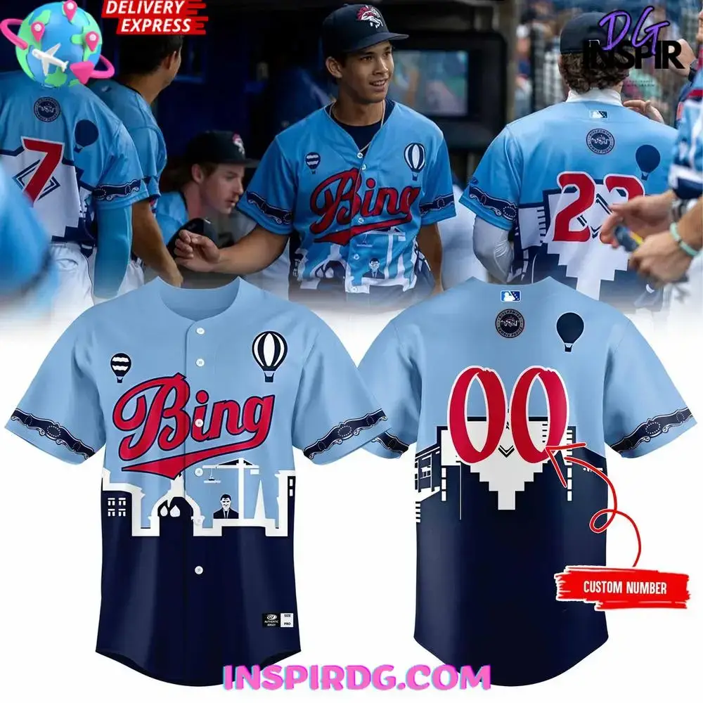Binghamton Rumble Ponies Independence Day 2025 Baseball Jersey Image