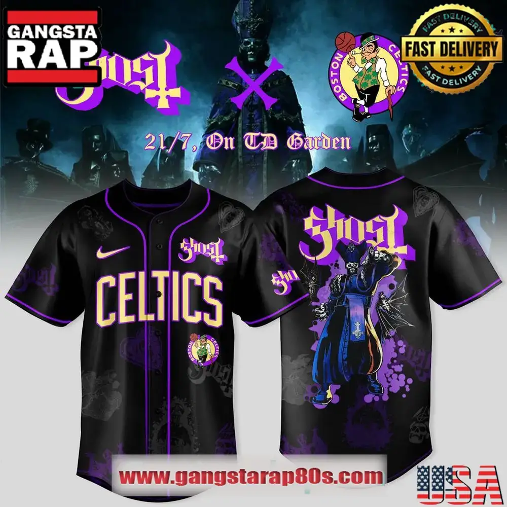 Boston Celtics x Dropkick Murphys Limited Edition Baseball Jersey Image