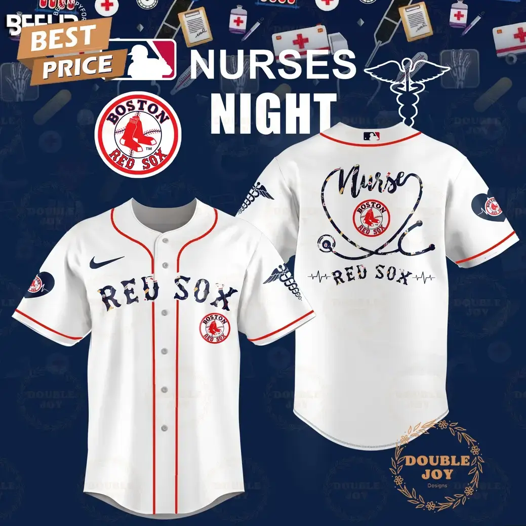 Boston Red Sox 2025 Nurses Night Special Edition Baseball Jersey Image