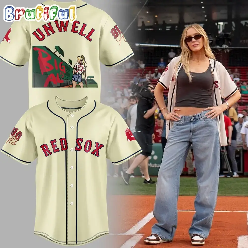 Boston Red Sox Alexandra Cooper Baseball Jersey Image