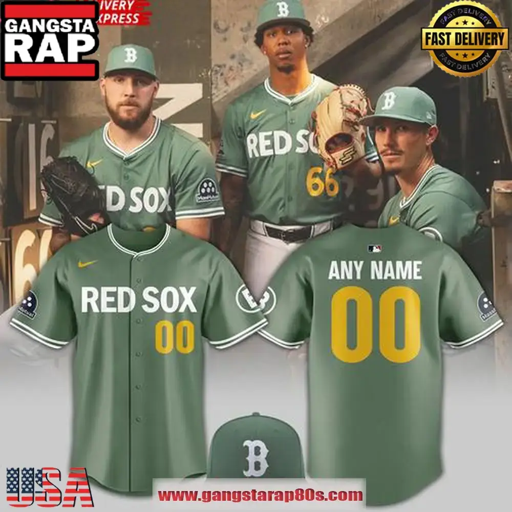 Boston Red Sox City Connect 2025 Custom Baseball Jersey Shirt Image