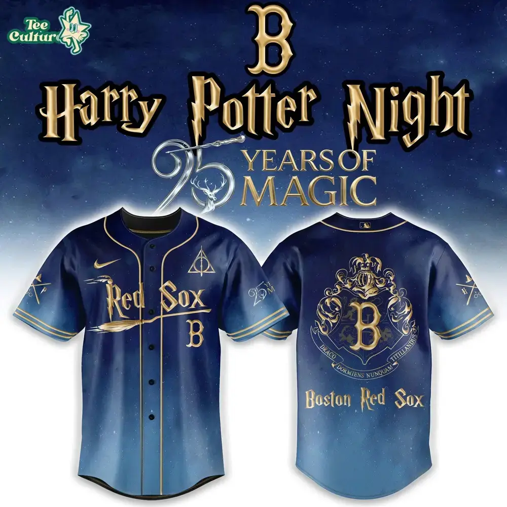 Boston Red Sox Harry Potter 2026 Limited Edition Jersey| Jogger | Cap Image