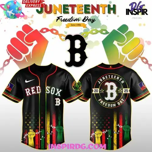 Boston Red Sox Juneteenth Day 2025 Special Jersey Image